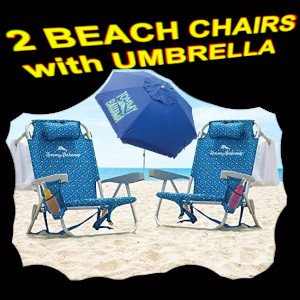 beach chairs and umbrella for waikiki beach